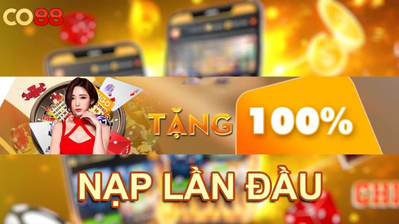 Chương trình khuyến mãi nạp đầu tại CO88