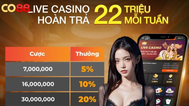 Giải trí không giới hạn khi tạo tài khoản trên CO88
