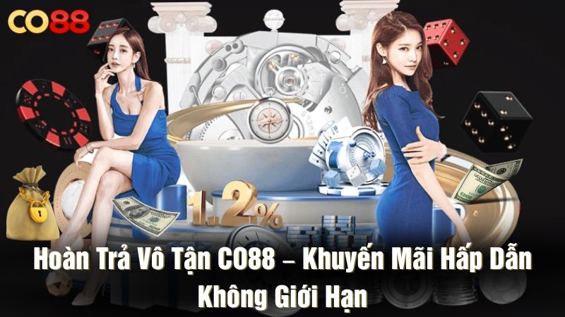 Hoàn trả vô tận CO88 – Khuyến mãi hấp dẫn không giới hạn