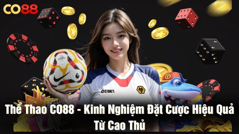 Thể thao CO88 - Kinh nghiệm đặt cược hiệu quả từ cao thủ